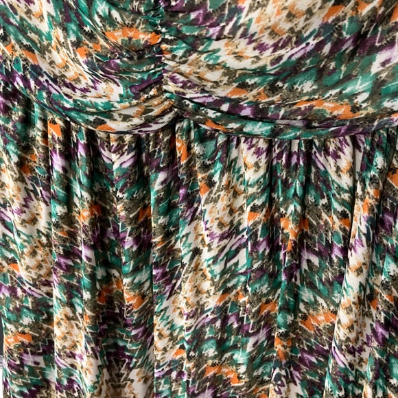 Multi color short dress. (Inventory tub #4). - Picture 5 of 10